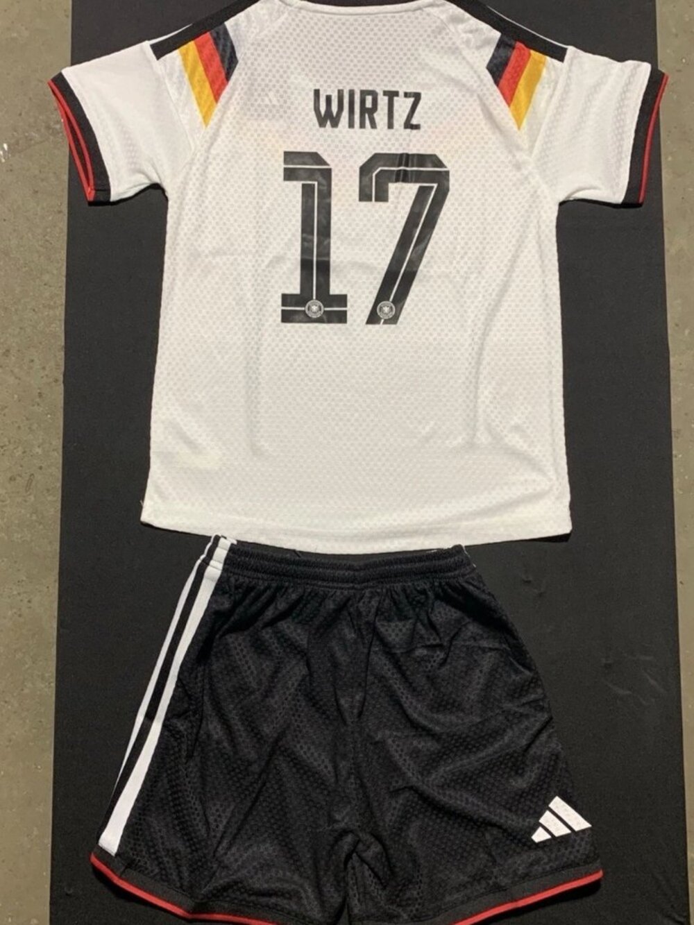 Kids Florian Wirtz 2026 World Cup Soccer Jersey Suit